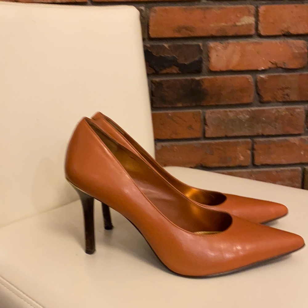 Ralph Lauren Camel heels